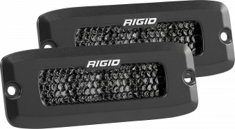 R-Q Серия PRO (4 светодиода) Рабочий свет (пара) — Врезная установка Midnight Edition