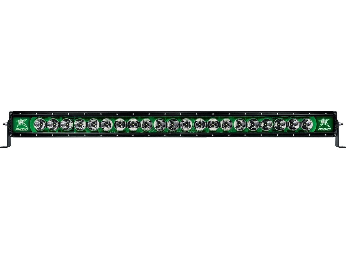Фара RIGID 40″ Radiance Plus-серия, зеленая подсветка