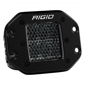 Фары RIGID D-серии PRO врезная установка Midnight Edition рабочий свет