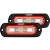 Светодиодная фара RIGID SR-L серия 4" - красная подсветка, врезная установка